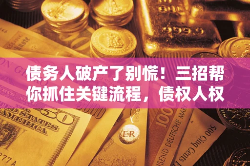北京债务人破产了别慌！三招帮你抓住关键流程，债权人权益不再缩水