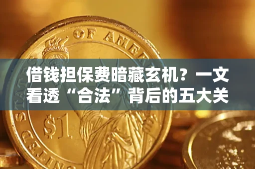 北京借钱担保费暗藏玄机？一文看透“合法”背后的五大关键陷阱