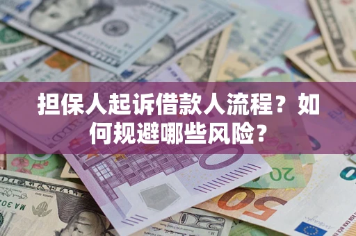 北京担保人起诉借款人流程？如何规避哪些风险？