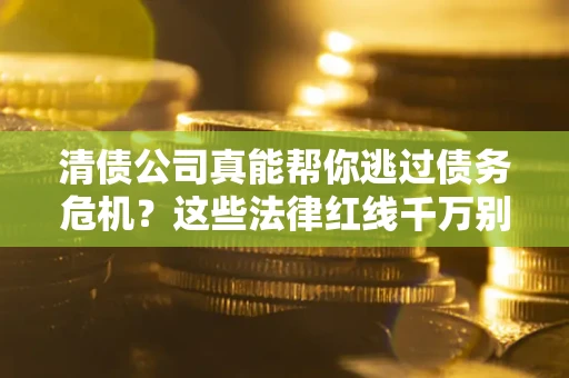 北京清债公司真能帮你逃过债务危机？这些法律红线千万别踩