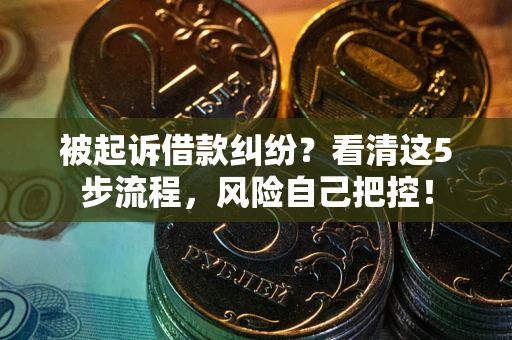 北京被起诉借款纠纷？看清这5步流程，风险自己把控！