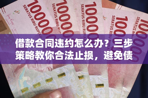 北京借款合同违约怎么办？三步策略教你合法止损，避免债务危机升级
