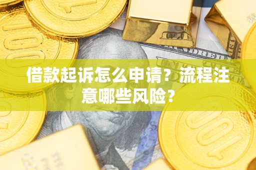 北京借款起诉怎么申请？流程注意哪些风险？